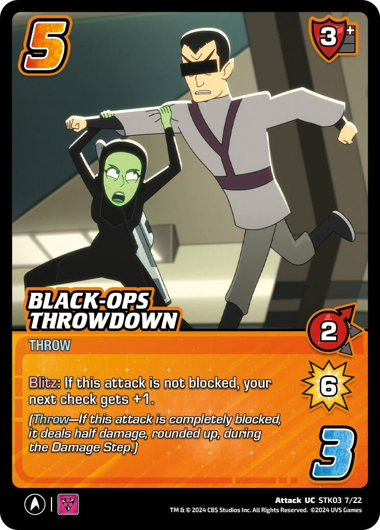 Black-Ops Throwdown (3722) - UniVersus Single
