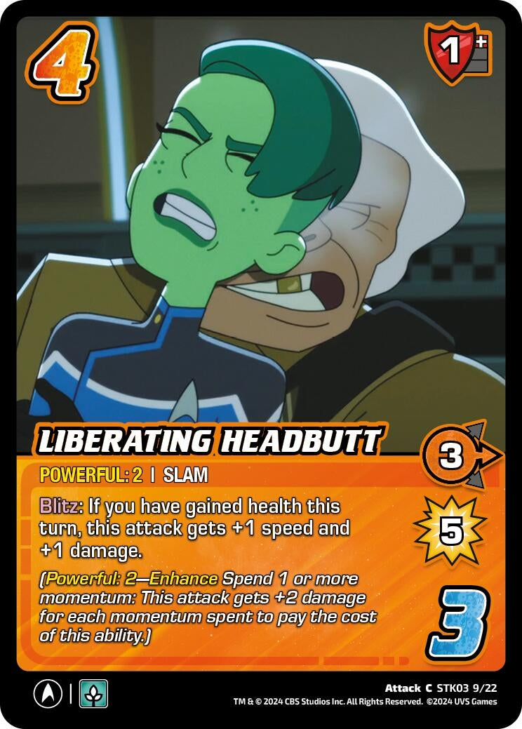 Liberating Headbutt (3922) - UniVersus Single