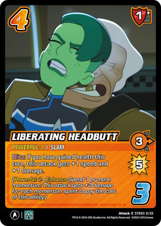 Liberating Headbutt (3922) - UniVersus Single
