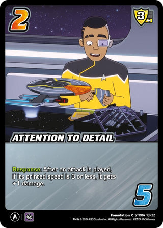 Attention to Detail (41322) - UniVersus Single