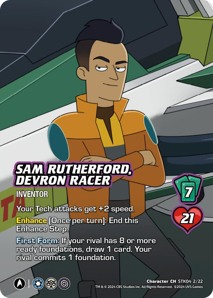 Sam Rutherford Devron Racer (4222) - UniVersus Single