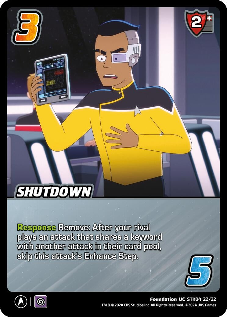 Shutdown (42222) - UniVersus Single