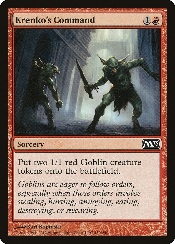 Krenko’s Command (139) [M13] - MTG Single