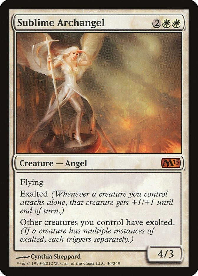 Sublime Archangel (36) [M13] - MTG Single