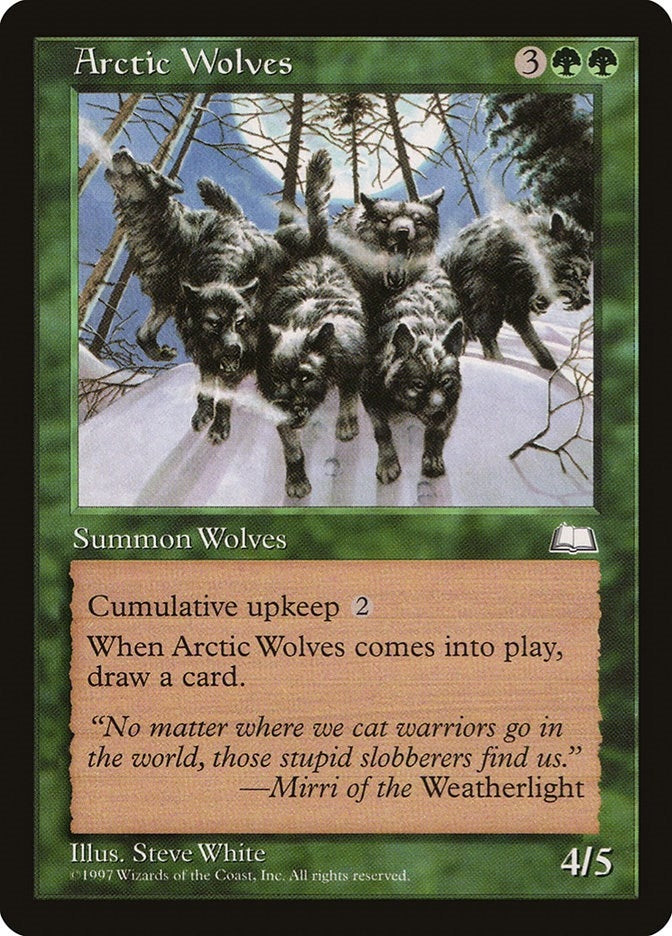 Arctic Wolves [WTH] - MTG Single
