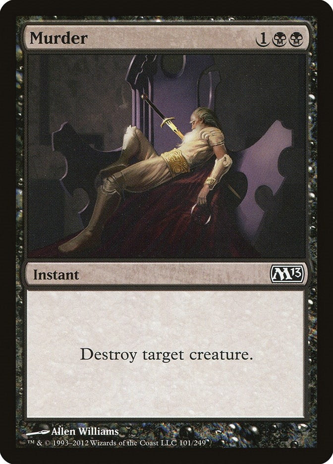 Murder (101) [M13] - MTG Single
