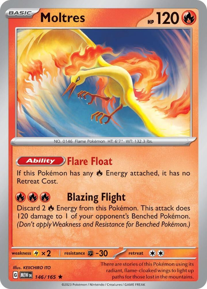 Image for Moltres (146/165) (Deck Exclusives) - Pokemon