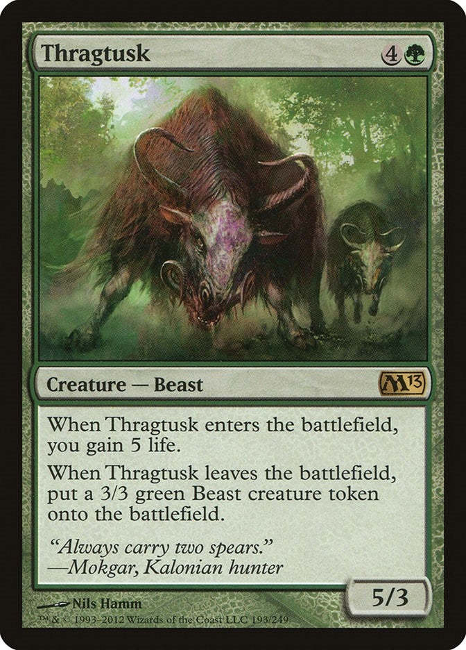 Thragtusk (193) [M13] - MTG Single