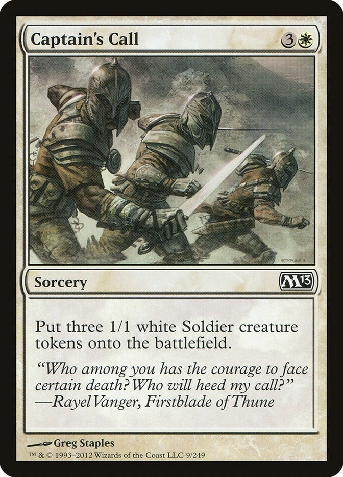 Captain’s Call (9) [M13] - MTG Single