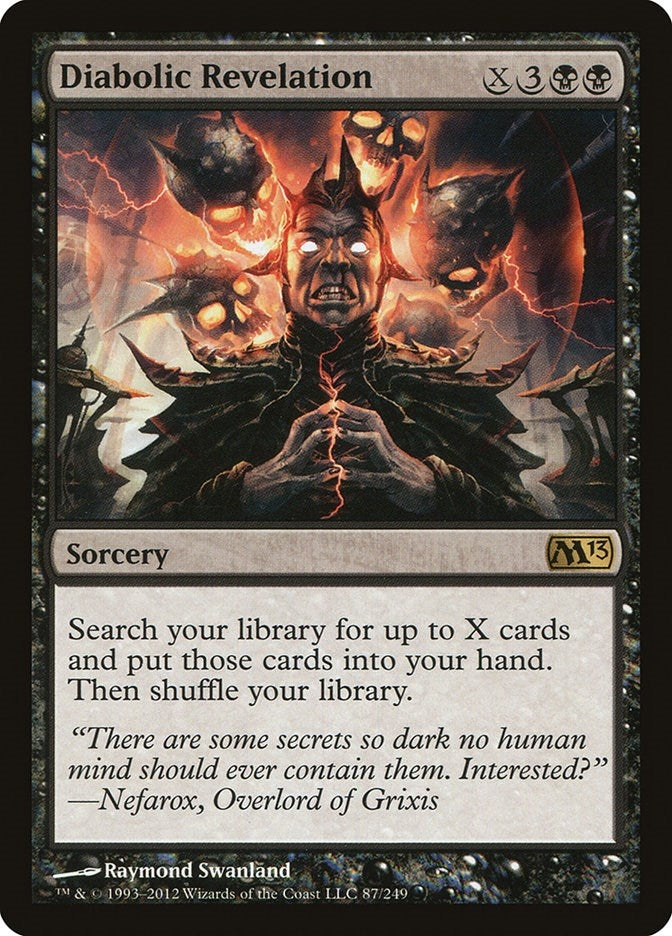 Diabolic Revelation (87) [M13] - MTG Single
