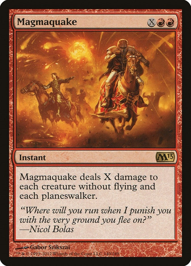 Magmaquake (140) [M13] - MTG Single