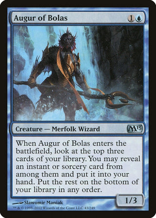 Augur of Bolas (43) [M13] - MTG Single