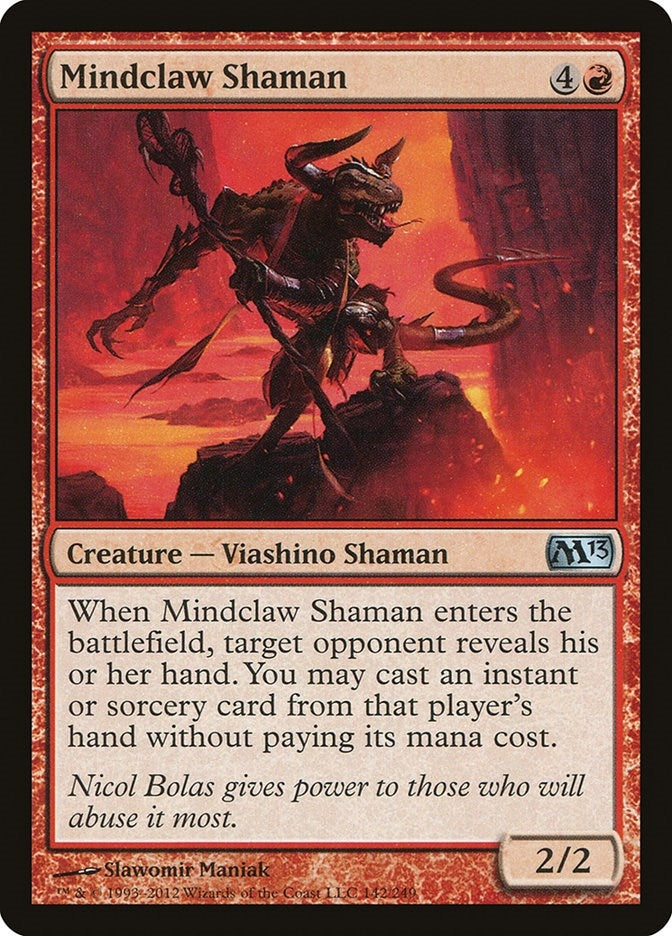 Mindclaw Shaman (142) [M13] - MTG Single