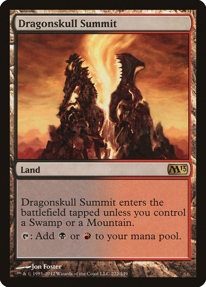Dragonskull Summit (222) [M13] - MTG Single