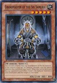 Grandmaster of the Six Samurai (2) (SDWA) - YuGiOh Single