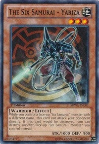 The Six Samurai - Yariza (3) (SDWA) - YuGiOh Single