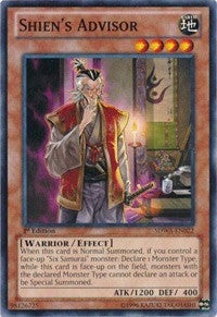 Shien’s Advisor (22) (SDWA) - YuGiOh Single