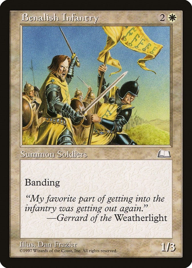 Benalish Infantry [WTH] - MTG Single