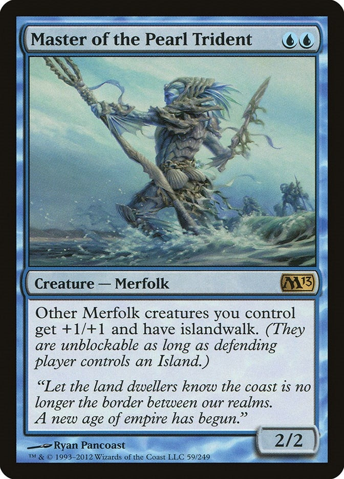Master of the Pearl Trident (59) [M13] - MTG Single