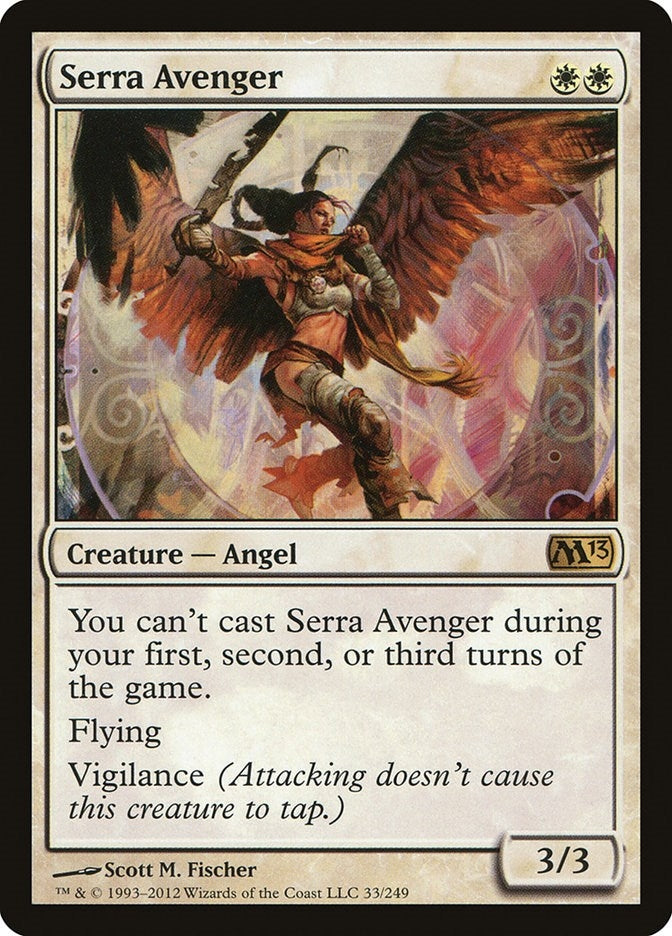 Serra Avenger (33) [M13] - MTG Single