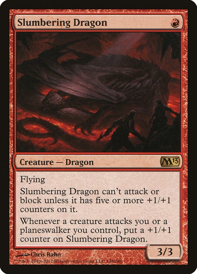 Slumbering Dragon (148) [M13] - MTG Single