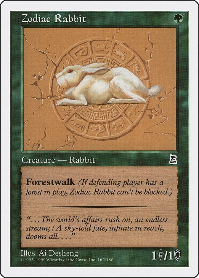 Zodiac Rabbit (162) [PTK] - MTG Single