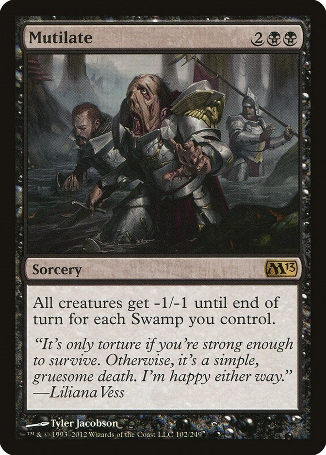 Mutilate (102) [M13] - MTG Single