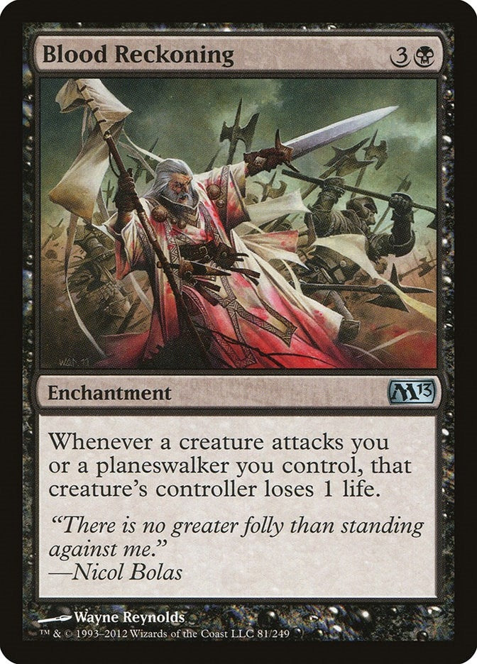 Blood Reckoning (81) [M13] - MTG Single