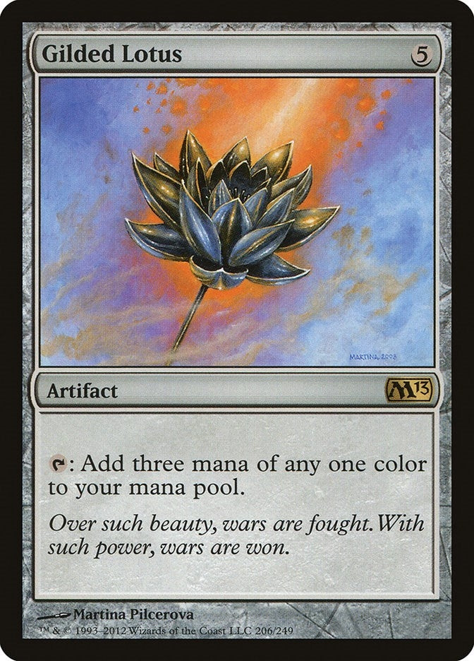 Gilded Lotus (206) [M13] - MTG Single