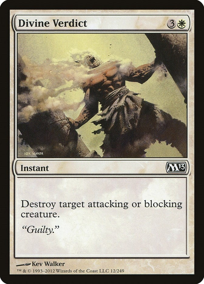 Divine Verdict (12) [M13] - MTG Single