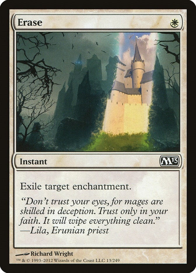 Erase (13) [M13] - MTG Single