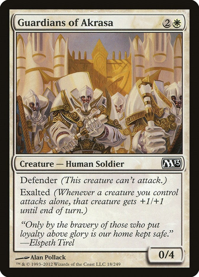 Guardians of Akrasa (18) [M13] - MTG Single