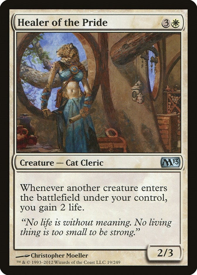 Healer of the Pride (19) [M13] - MTG Single
