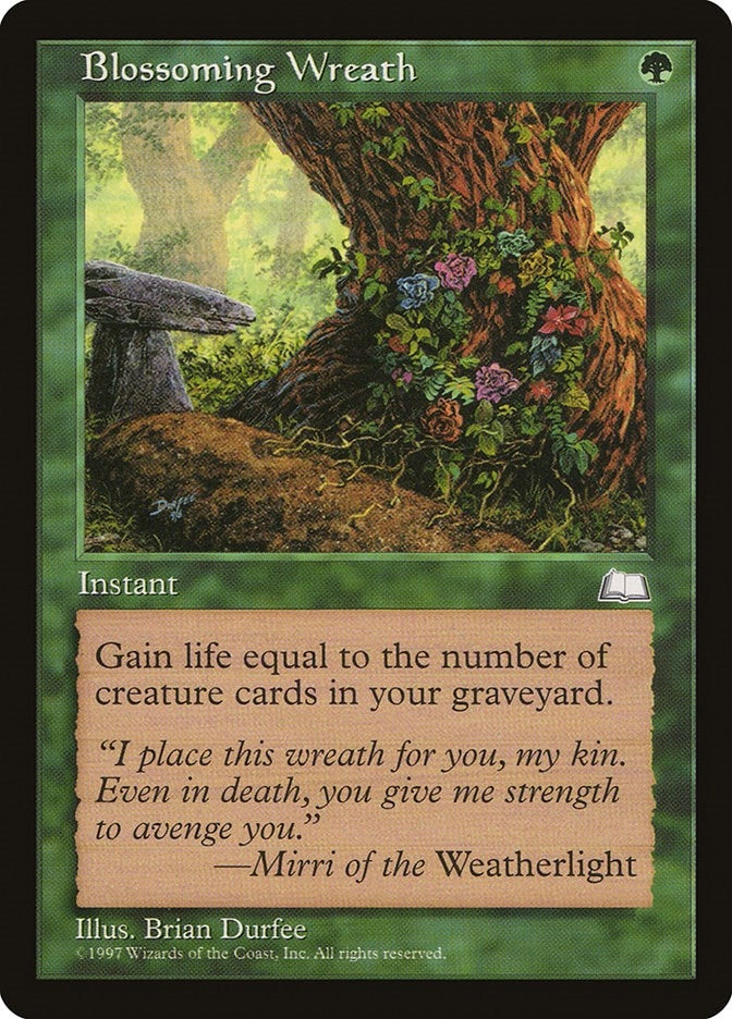 Blossoming Wreath [WTH] - MTG Single