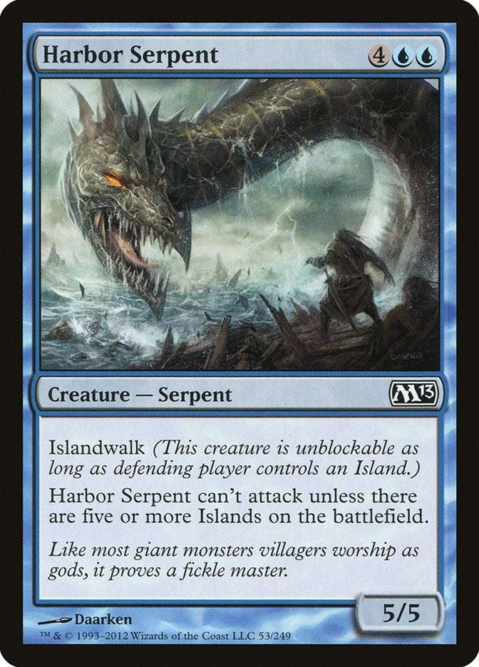 Harbor Serpent (53) [M13] - MTG Single