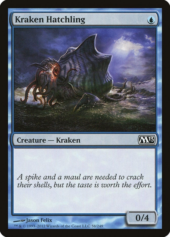 Kraken Hatchling (58) [M13] - MTG Single