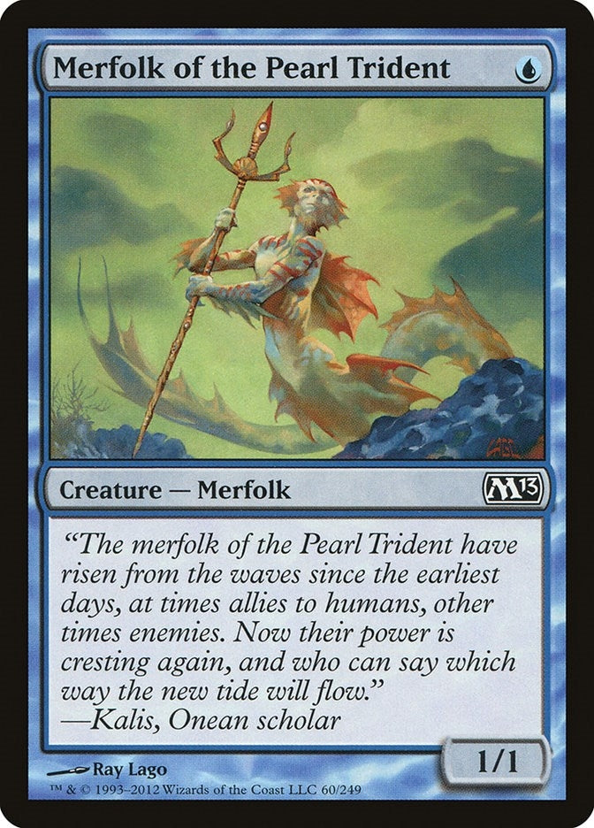 Merfolk of the Pearl Trident (60) [M13] - MTG Single