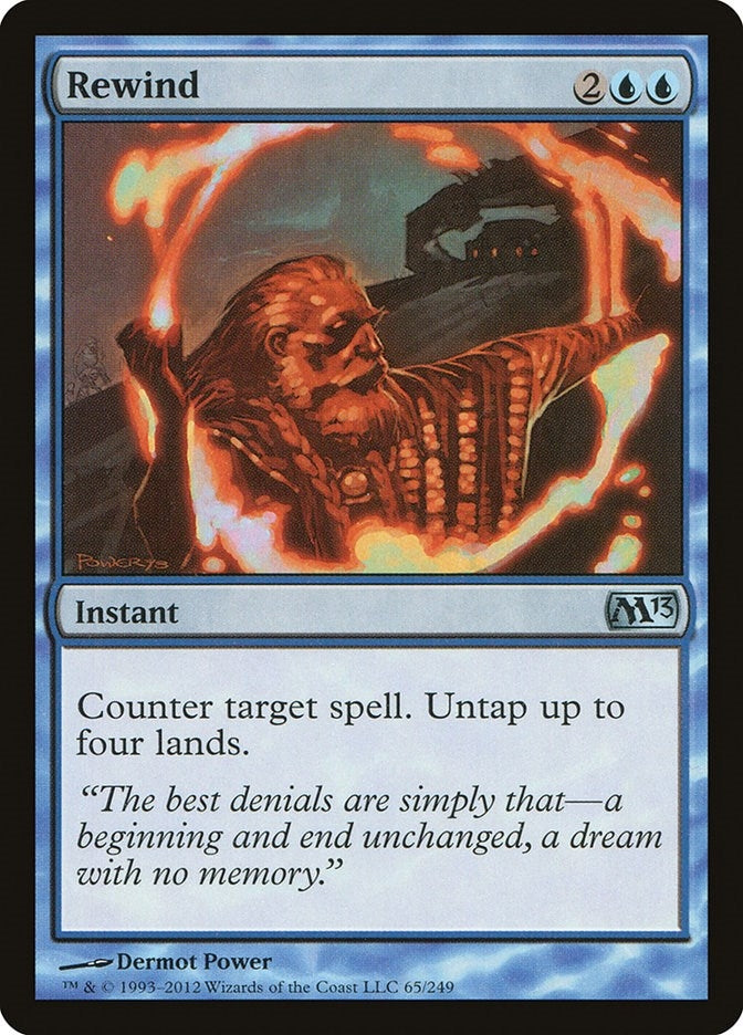 Rewind (65) [M13] - MTG Single