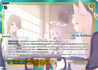 Tea Party (LRP) (2001) [WXDi-CP02] - WIXOSS Single
