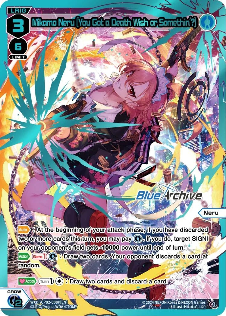 Mikamo Neru [You Got a Death Wish or Somethin’?] (LR) (2008) [WXDi-CP02] - WIXOSS Single