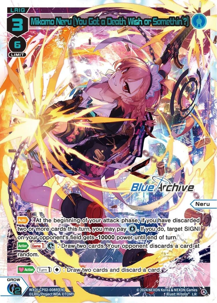 Mikamo Neru [You Got a Death Wish or Somethin’?] (LRP) (2008) [WXDi-CP02] - WIXOSS Single