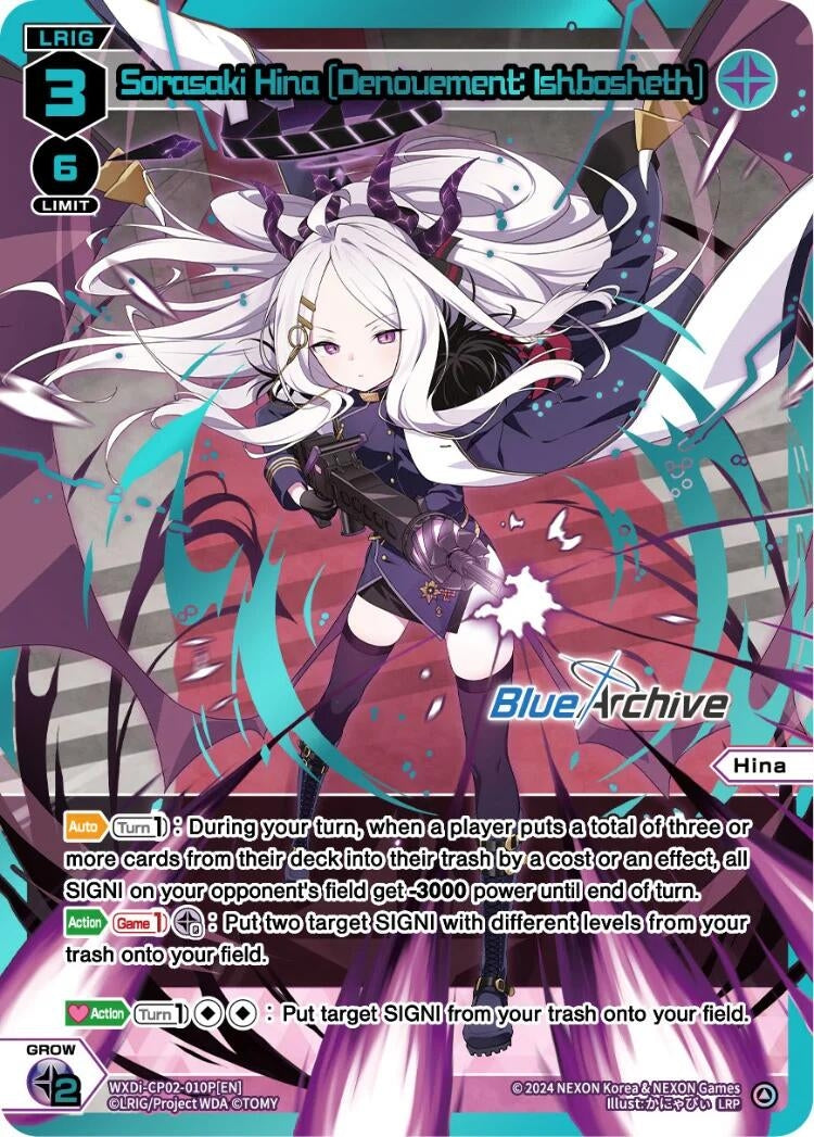 Sorasaki Hina [Denouement: Ishbosheth] (LR) (2010) [WXDi-CP02] - WIXOSS Single