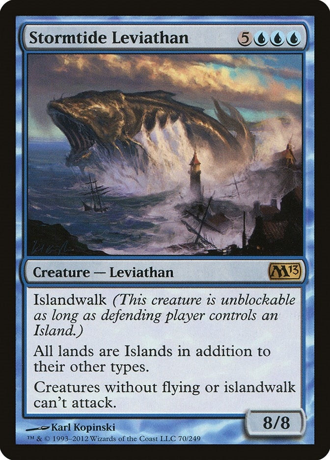 Stormtide Leviathan (70) [M13] - MTG Single