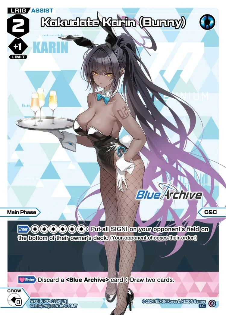 Kakudate Karin (Bunny) (Parallel) (2036) [WXDi-CP02] - WIXOSS Single