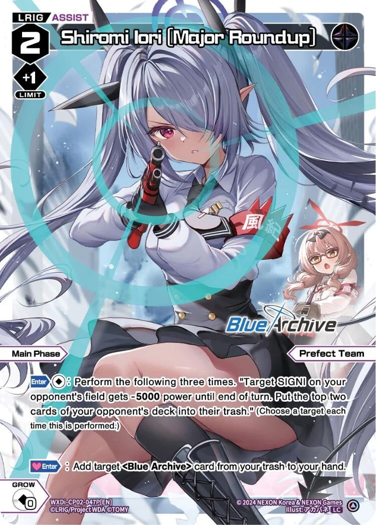 Shiromi Iori [Major Roundup] (Parallel) (2047) [WXDi-CP02] - WIXOSS Single