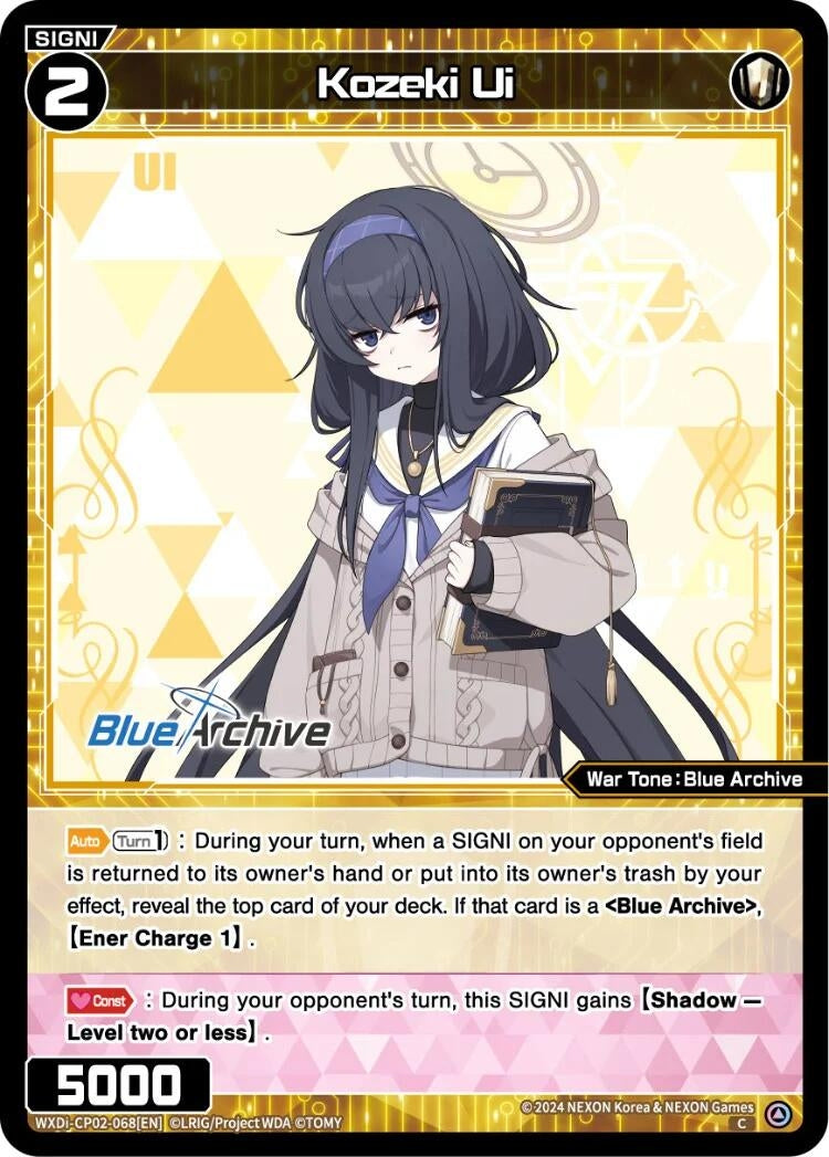 Kozeki Ui (2068) [WXDi-CP02] - WIXOSS Single