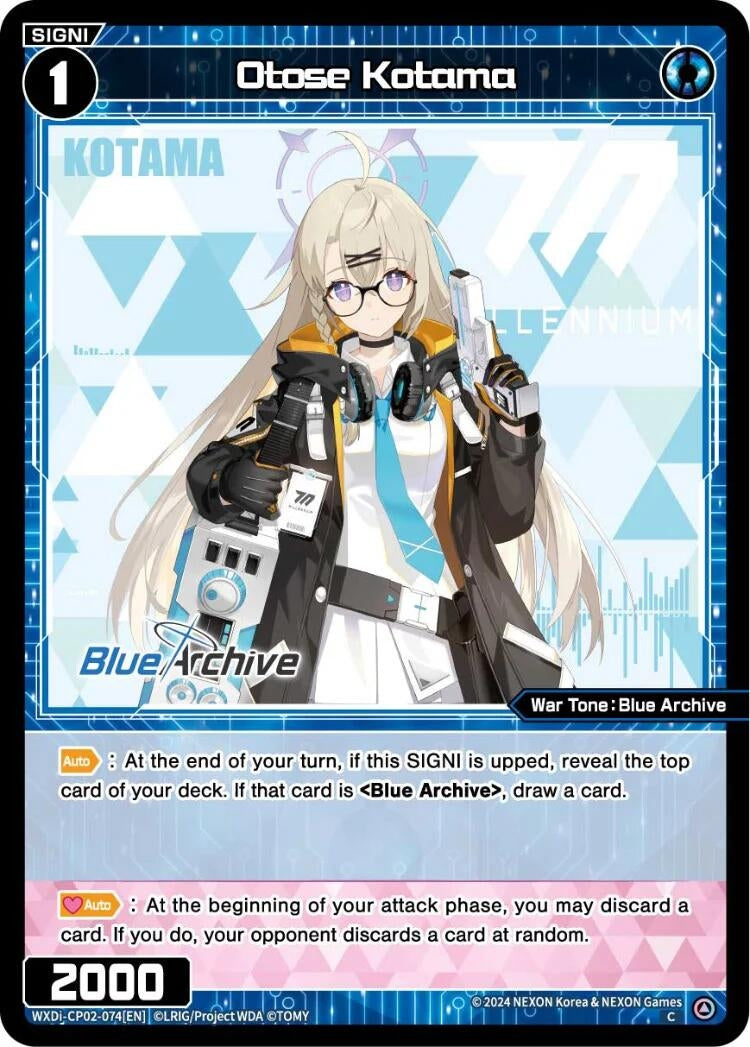 Otose Kotama (2074) [WXDi-CP02] - WIXOSS Single