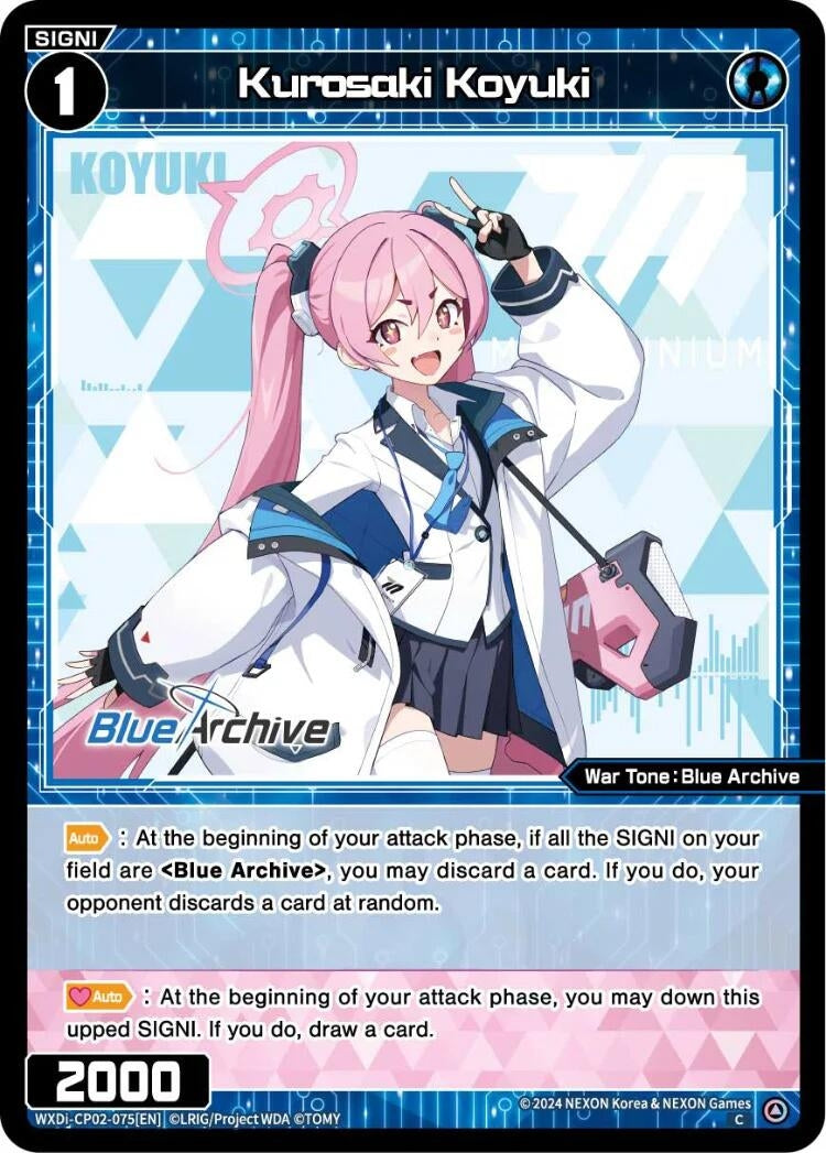 Kurosaki Koyuki (2075) [WXDi-CP02] - WIXOSS Single