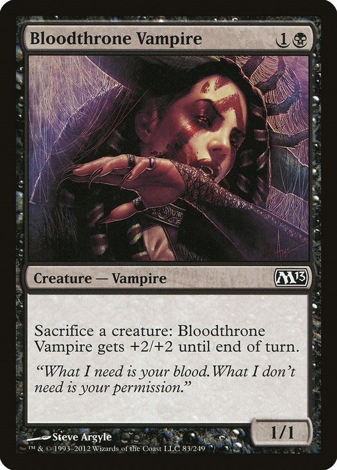 Bloodthrone Vampire (83) [M13] - MTG Single