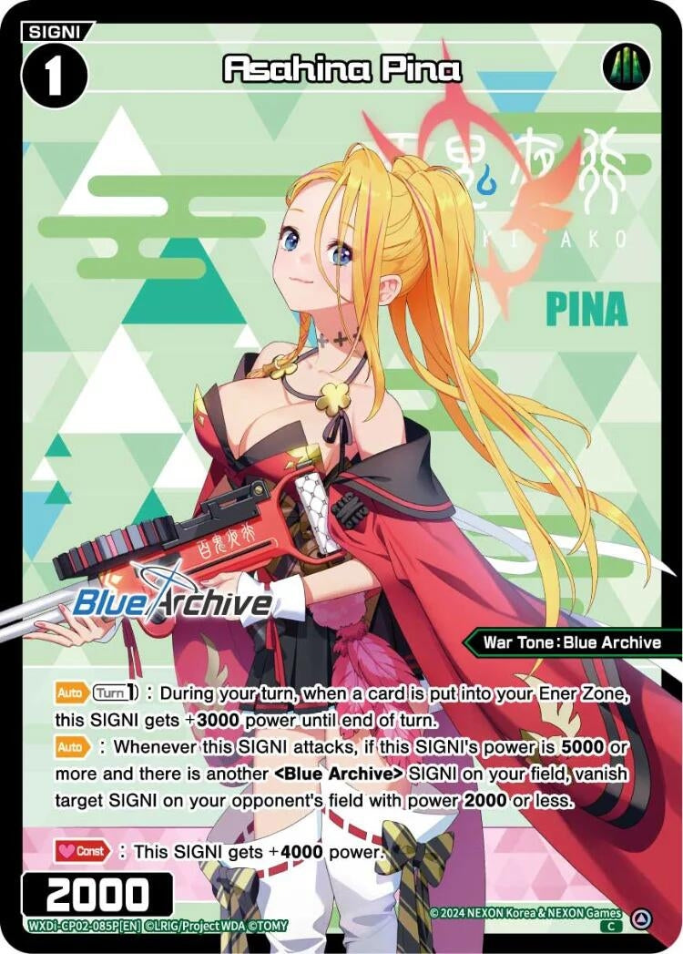 Asahina Pina (Parallel) (2085) [WXDi-CP02] - WIXOSS Single